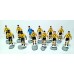 Subbuteo Andrew Table Soccer Wolves 2018-19 no bases no box only 12 figures